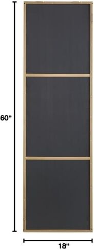 MAKLAINE Modern Rectangle Metal Frame Mirror, 60" x 18", Brass Finish, Vertical/Horizontal Mounting, Clear Beveled Glass, Contemporary Design for Living Room, Bedroom, Entryway, Bathroom, or Office in Saudi Arabia