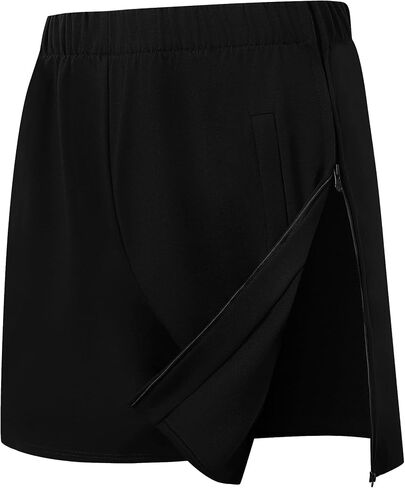 One-Hand Dual Zipper Mens Tear Away Shorts, Open Side Adaptive Shorts, Easy Dressing for Surgery, Rehab & Elderly Care in Kuwait