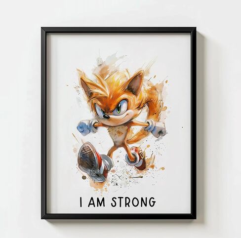 AllNurseryPrints Hedgehog Poster Set 4-Pack Wall Art for Kids Bedroom - Hedgehog Room Decor, Watercolor Wall Art, Hedge hog Room Decor For Kids, Fun Wall Decor for Boys and Girls (11x14", Unframed) in Kuwait