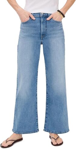 Madewell Women's The Petite Wide Leg Jeans in Kuwait