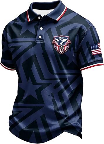 Soccer Jerseys for Men American Flag USA Team Fans Cup Shirts Mesh Quick Dry Performance Athletic Shirts in Saudi Arabia