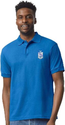 Phi Beta Sigma Emblem Polo Large True Royal in Kuwait