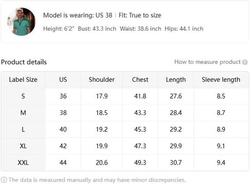 Men's White Classic Tee, Short Sleeve Crew Neck Soft Quick Dry Fitted T Shirt, S-2XL in Kuwait