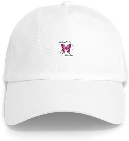 CafePress Retired Teacher Stars Flowers Adjustable Baseball Cap in Kuwait