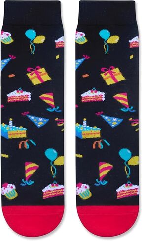 HAPPYPOP Birthday Gifts for Boys - Funny Black Socks for 10-14 Years Girl with Greeting Card in Saudi Arabia