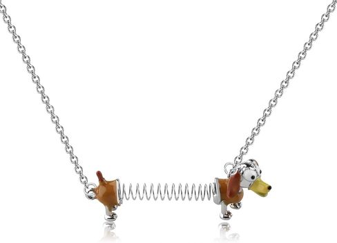 KEYCHIN Slinky Dog Necklace Toy Movie Fans Gifts Slinky Dog Jewelry Slinky Dog Merchandise in Kuwait