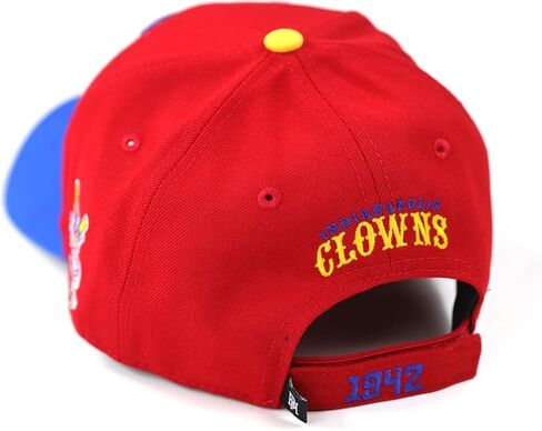 قبعة Big Boy Indianapolis Clowns S146 Legacy للبالغين [أحمر - قابل للتعديل] - ID#74054 in Kuwait