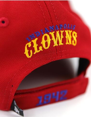 قبعة Big Boy Indianapolis Clowns S146 Legacy للبالغين [أحمر - قابل للتعديل] - ID#74054 in Kuwait