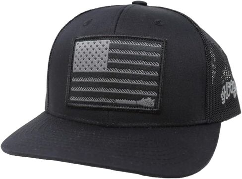قبعة HOOEY Liberty Roper Snapback - قبعة سائق شاحنة عالية الجودة قابلة للتعديل من 6 ألواح in Kuwait