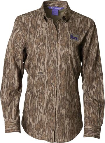 Banded Women’s Stretch Button-Up Hunting Shirt – Soft Stretch Fabric, UPF Protection, Chest Pocket in Kuwait