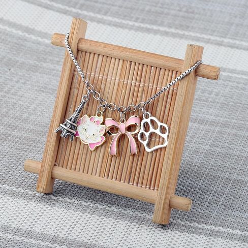 SEIRAA Cartoon Cat Bracelet Cat Lover Gifts Cat Movie Jewelry Because I'm A Lady That's Why Bracelet Cats Lady Gift in Kuwait
