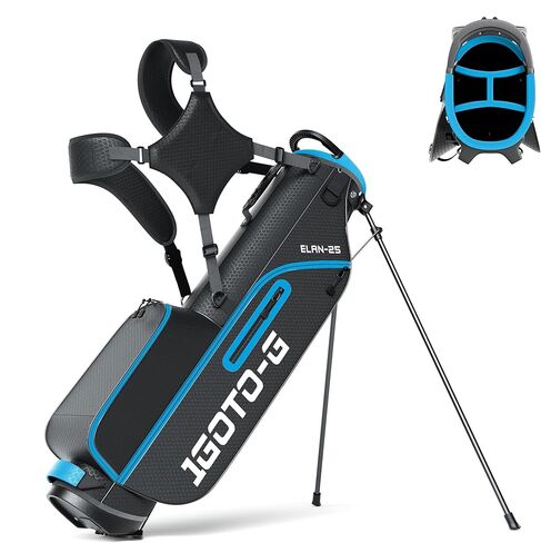 Golf Stand Bag 7 Way Length Dividers, Lightweight Golf Club Bags with Cooler Includes a Golf Accessories Storage Bag & Rain Hood for Men Women in Saudi Arabia