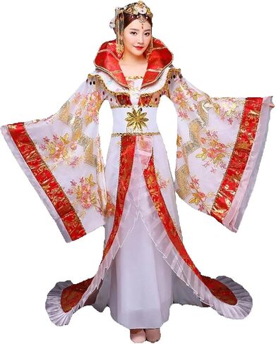 Oriental Lady Cosplay Ancient Chinese Queen Costume Princess Dress Stage Gorgeous Traditional Hanfu A152 in Saudi Arabia