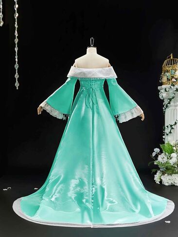 فستان تنكري نسائي من miccostumes مع أقراط وبروش خماسي in Kuwait