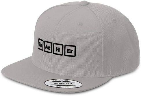Speedy Pros Snapback Hats for Men & Women Teacher Periodic Table Acrylic Flat Bill Baseball Cap in Kuwait