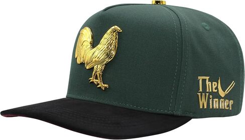 Ferreti Hats FT150 El Gallo Green Baseball Hat for Men & Women - Green Rooster Hat - Premium Adjustable Baseball Cap, Gorra de Gallo para Hombre y Mujer in Saudi Arabia