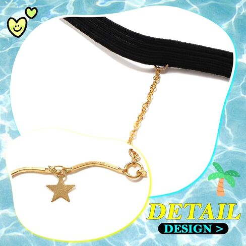 Star Thigh Chain Thigh Jewelry Summer Beach Garter for Women in Saudi Arabia