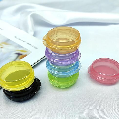 7Pcs Small Pill Organizer Box Travel Pill Case Portable Mini Transparent Medicine in Kuwait