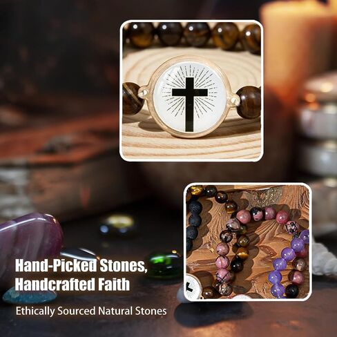 Daily Bible Verse Bracelet Wearable with NFC, Bible Verse Christian Gift for Women, Men and Teens in Saudi Arabia