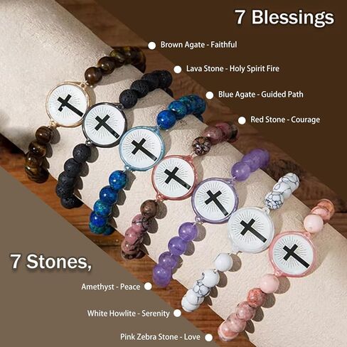 Daily Bible Verse Bracelet Wearable with NFC, Bible Verse Christian Gift for Women, Men and Teens in Saudi Arabia