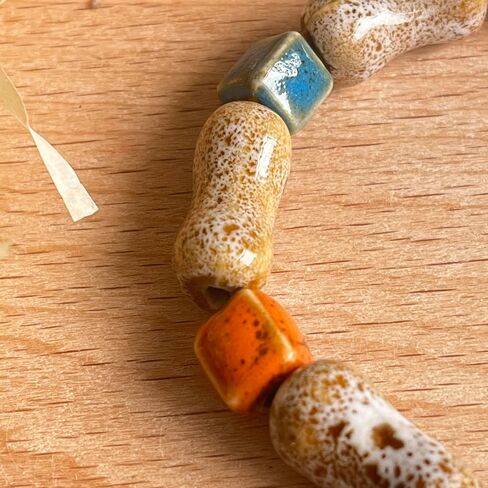 Boho Funky Native American Jewelry,Vintage Colorful Statement Hippie Tassel Beaded Ceramic Handmade Bohemian Antique Elastice Bracelet for Women 2025 in Saudi Arabia