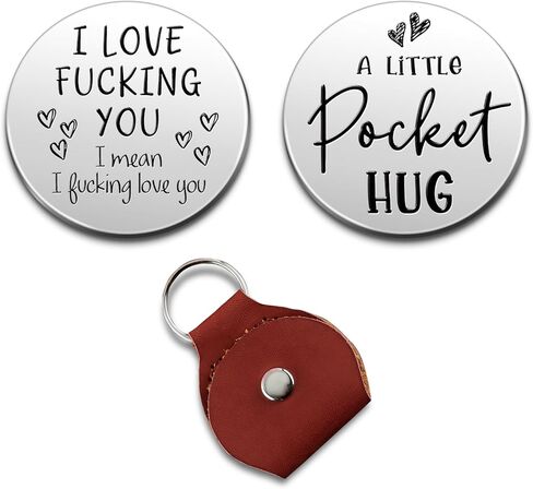 Birthday Anniversary Christmas Gifts for Men Boyfriend Him Bf Pocket Hug Token in Saudi Arabia
