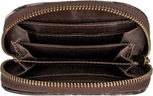 STS RANCHWEAR Women's Cowhide Adlee Keychain Wallet - Compact Zip-Around Western Leather Accordion Wallet with Keychain Pull in Kuwait