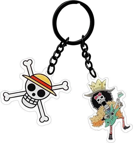 One Piece - Brook Keystrap and Keychain Bundle - Otaku in Saudi Arabia