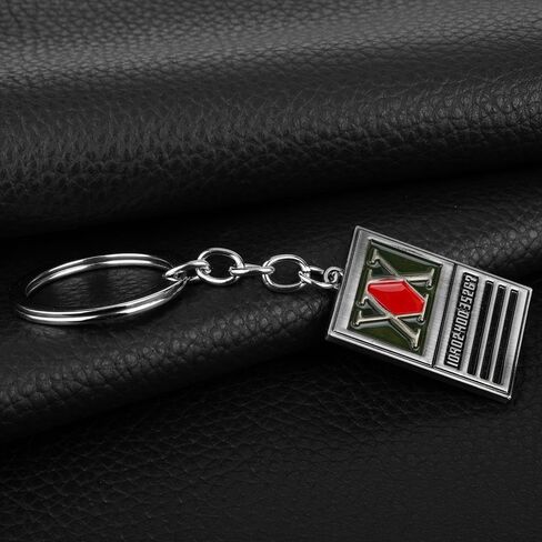 HXH Hunter Keychain - HUNTER LICENCE Anime Cosplay Charm Chain - Gift for Men Women and Fans in Saudi Arabia