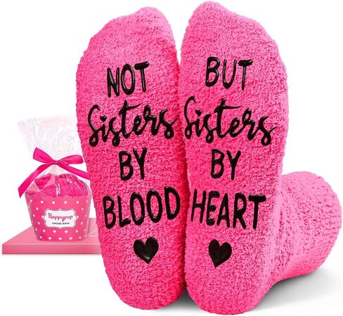 HAPPYPOP Bestie Socks for Women - Friendship Gifts, Bestfriend, BFF, Sister-In-Law Ideas in Saudi Arabia