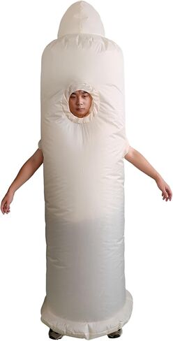 Hilarious Novelty Inflatable Costume for Adults Blow up Funny Prank Outfit for Bachelor Party Halloween White Elephant Gift Bar Crawl One Size Fits All in Saudi Arabia