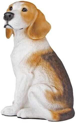 Black, White & Brown Beagle Resin Urn for Cremation Ashes - Large - Can Hold up to 109 Cubic Inches of Ashes - Pet Cremation Urn in Saudi Arabia