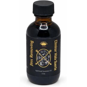Jinxx Removing Spiritual Oils | Aromatherapy Handmade Oil 2 oz | Remove Negative Energy, Cleansing & Protection | Spiritual Reset & Manifestation | Ritual Oil | Made in USA in Kuwait