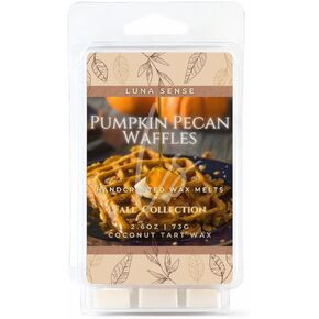 Pumpkin Pecan Waffles Wax Melts Sweet Pumpkin Toasted Pecan Bakery Home Fragrance 6 Wax Cubes in Saudi Arabia