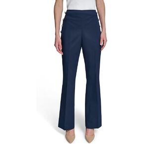 Karl Lagerfeld Women's Straight Leg Sailor Buttons Cotton Twill Pant in Saudi Arabia