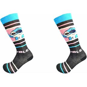 CYOIDAI Cartoon Blue Alien Movie Character Themed Crew Socks in Saudi Arabia
