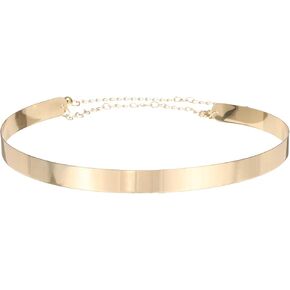 uxcell Metal Waist Belts for Women, Adjustable Waist Chain Belt Body Link Chain Belt for Dresses, Skirt, Jeans, Shirt in Saudi Arabia