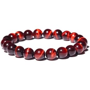 Natural Tiger's Eye Bracelet,Energy Gemstones,Onyx Beaded, amulet bracelet, good luck,healing bracelets, health energy bracelet,gift for men and women in Saudi Arabia