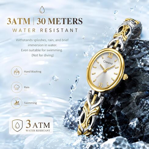 Small Gold Watches for Women,Bracelet Vintage Analog Watch, Waterproof, Reloj de Mujer in Kuwait