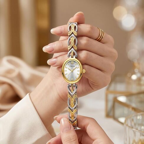 Small Gold Watches for Women,Bracelet Vintage Analog Watch, Waterproof, Reloj de Mujer in Kuwait