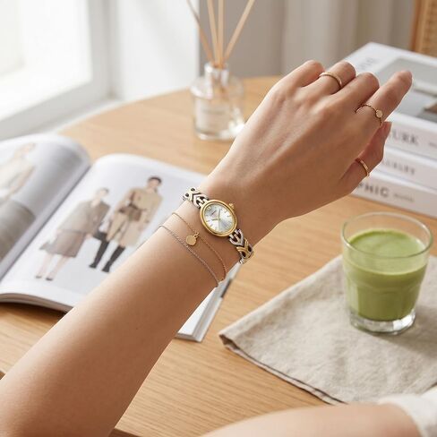 Small Gold Watches for Women,Bracelet Vintage Analog Watch, Waterproof, Reloj de Mujer in Kuwait