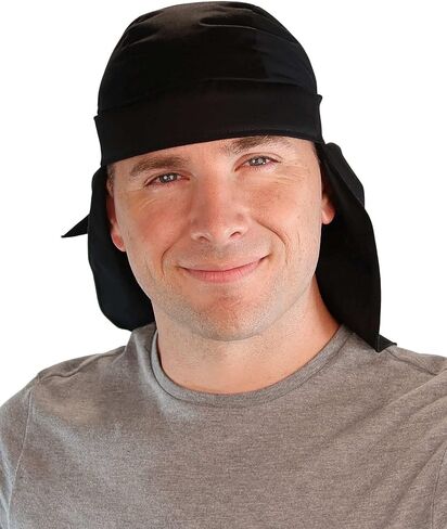 Sparkling EARTH Desert Skull Cap Biker Style Full Coverage Headwraps Doo Wraps Skull Caps Doo Rags Do Rag Headwrap Head Wraps in Kuwait
