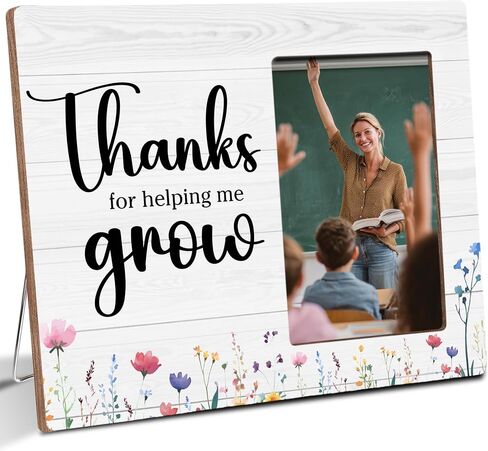 Teacher Appreciation Wooden Picture Frame Gifts for Teacher, It Takes a Big Heart, Thank You Gifts for for 2026 Kindergarden Preschool Graduation Decorations, Fits 4x6 Photo Frame in Kuwait