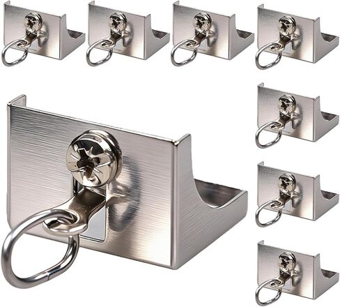 Curtain Track End Caps Quiet Curtain Rail Stop Replacement Accessories for Ceiling Track & Window Hanging Rod 8 Pack in Kuwait