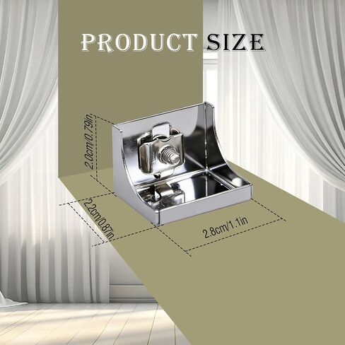 Curtain Track End Caps Quiet Curtain Rail Stop Replacement Accessories for Ceiling Track & Window Hanging Rod 8 Pack in Kuwait