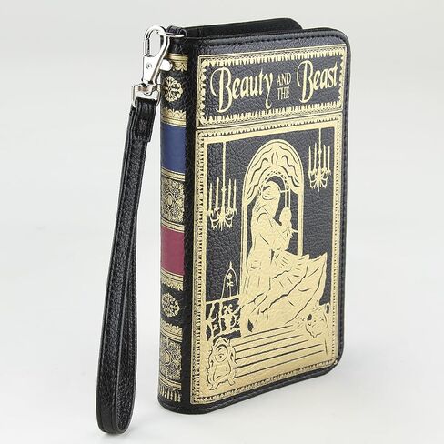 Beauty and The Beast Vintage Book Wallet for Women in Saudi Arabia
