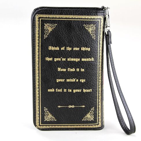 Beauty and The Beast Vintage Book Wallet for Women in Saudi Arabia