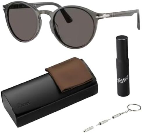Persol PO3171S Phantos Shape Sunglasses With Official Eyewear Kit in Kuwait