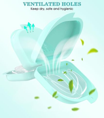 Anti Grinding Guard,Mouth Guards for Sleeping,Night Guards for Teeth Grinding for Adults,4 Pcs 2 Size Reusable Mouth Guard, Clear in Kuwait