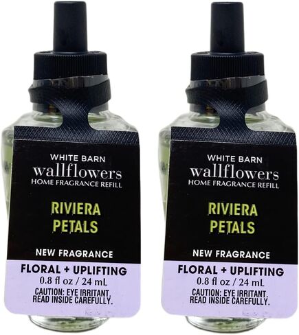 Bath & Body Works Riviera Petals Wallflowers Home Fragrance Refills - FLORAL + UPLIFTING - Pack of 2 in Kuwait